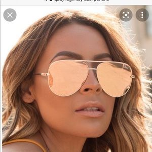 Desi X Quay High key gold